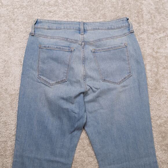 Old Navy High Rise WOW Flare Light Blue Jeans Denim Womens Size 8 NWOT - Picture 4 of 12